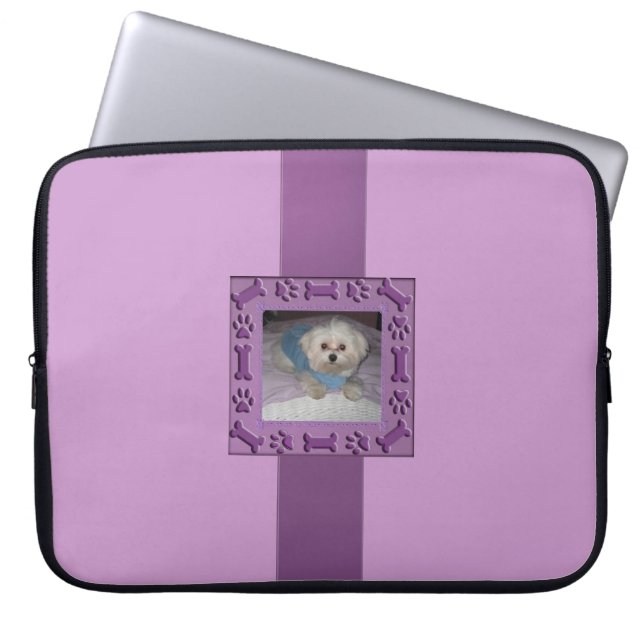 Mijn hoes voor een puppylaptop (Voorkant)