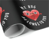 Mijn hok behoort tot jullie grappige heart pun Dar Cadeaupapier (Rol Hoek)