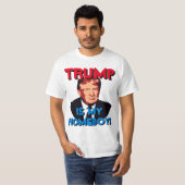 Mijn Homeboy Donald Trump voor President T-shirt (Voorkant volledig)