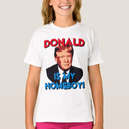 Mijn Homeboy Donald Trump voor President T-shirt