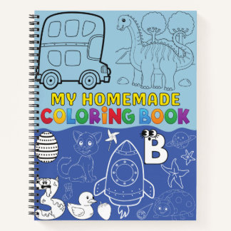 Mijn Homemade Coloring Book for Children Notitieboek