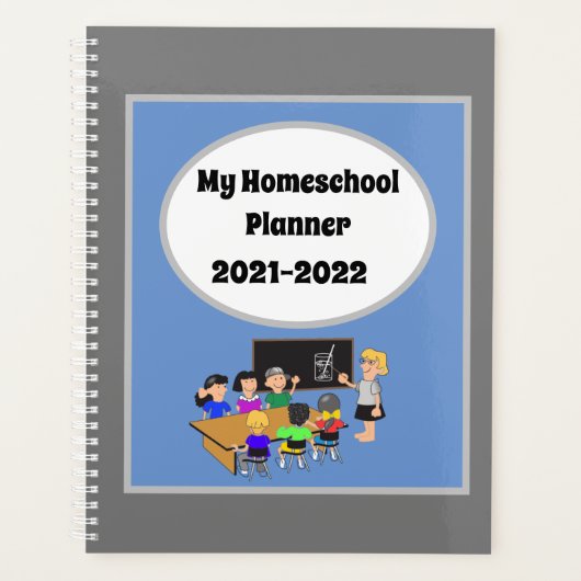 Mijn Homeschool 2021/22-planner aanpassen Planner (Voorkant)