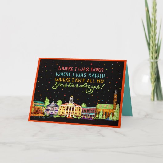 Mijn Hometown Kaart (Voorkant)