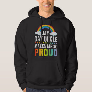 Mijn homom maakt me zo trots dat ik zo trots ben o hoodie