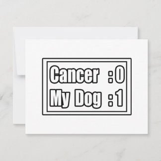 Mijn hond Beat Cancer (Scorebord)
