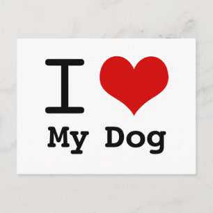 Mijn hond briefkaart