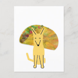 Mijn hond Buddy en Taco, ansichtkaart Briefkaart