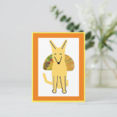 Mijn hond Buddy en Taco, ansichtkaart Briefkaart (Staand voorkant)