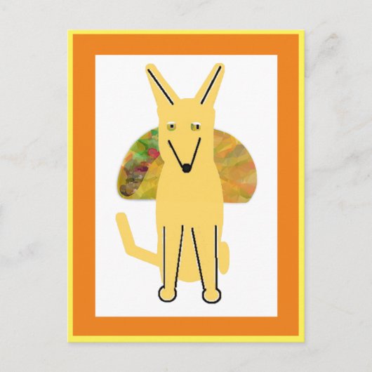 Mijn hond Buddy en Taco, ansichtkaart Briefkaart (Voorkant)