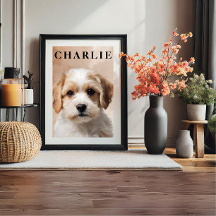 Mijn hond Charlie fotoprint Foto Afdruk