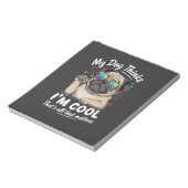 Mijn hond denkt dat ik cool ben dat is alles wat t notitieblok (Linkerzijde)