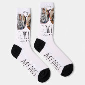 Mijn hond denkt dat ik cool ben Hondenliefhebber m Sokken (Rechts)