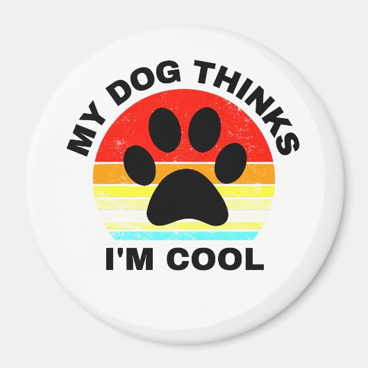 Mijn hond denkt dat ik kool ben magneet (Voorkant)