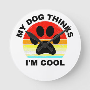 Mijn hond denkt dat ik kool ben ronde klok