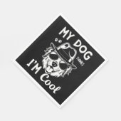 Mijn hond denkt dat ik kool ben servet (Hoek)
