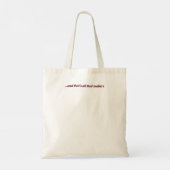 Mijn hond denkt dat ik kool ben tote bag (Achterkant)