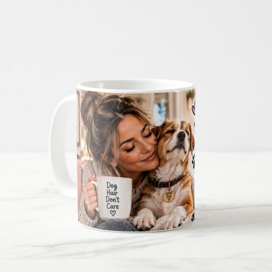 Mijn hond denkt dat ik perfecte mok (Voorkant links)