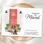 Mijn hond en ik hebben Beagle Dog verhuisd Aankondiging