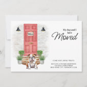 Mijn hond en ik hebben de Engelse Bulldog verplaat Aankondiging (Voorkant)