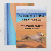 Mijn hond en ik hebben een mededeling gedaan aankondiging (Voorkant / Achterkant)