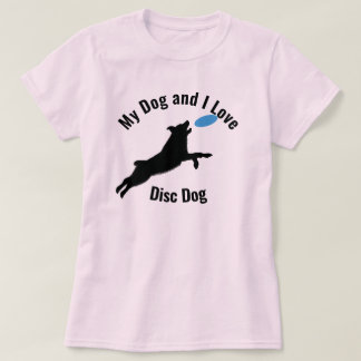Mijn Hond en ik hou van Disc Dog Aussie T-shirt
