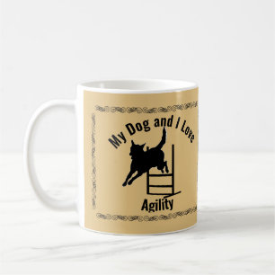 Mijn hond en ik houden van Agility McNab Koffiemok