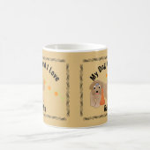 Mijn Hond en Ik Liefde Rally Beardie Weaving Koffiemok (Center)