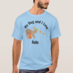 Mijn Hond en Ik Liefde Rally Beardie Weaving T-shirt