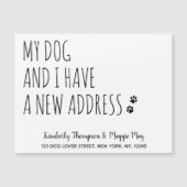 Mijn hond en ik Nieuwe Adres Dog Bewegende Aankond (Voorkant)