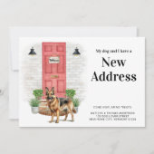 Mijn hond en ik spreken nieuwe Duitse herder aan Aankondiging (Voorkant)