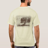 Mijn hond graaft het Shirt van het Blok (Achterkant)