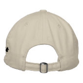 Mijn hond haat racisten geborduurde pet (Achterkant)