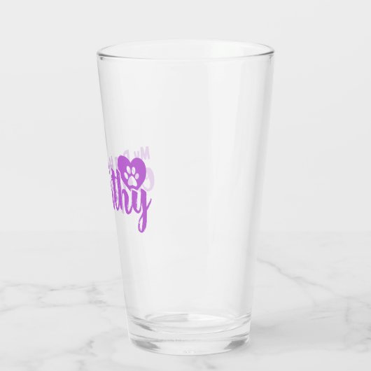 Mijn hond heeft empathie glas (Links)