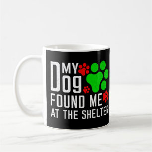 Mijn hond heeft me gevonden in het asiel - hondenl koffiemok