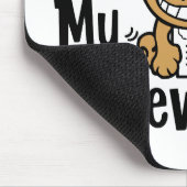 Mijn hond heeft mijn huiswerk gegeten muismat (Hoek)