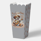 Mijn hond heeft vlooien ukelele tuning song bedankdoosjes (Achterkant)