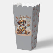 Mijn hond heeft vlooien ukelele tuning song bedankdoosjes (Voorkant)