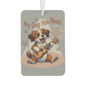 Mijn hond heeft vlooien ukelele tuning song luchtverfrisser (Achterkant)