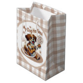 Mijn hond heeft vlooien ukelele tuning song medium cadeauzakje (Voorkant Gekanteld)