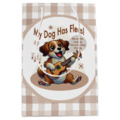 Mijn hond heeft vlooien ukelele tuning song medium cadeauzakje (Voorkant)