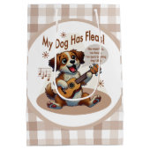 Mijn hond heeft vlooien ukelele tuning song medium cadeauzakje (Achterkant)