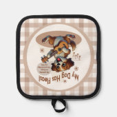 Mijn hond heeft vlooien ukelele tuning song pannenlap (Voorkant)