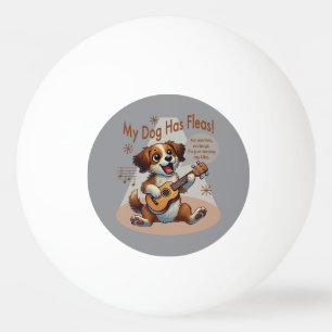 Mijn hond heeft vlooien ukelele tuning song pingpongbal