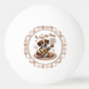 Mijn hond heeft vlooien ukelele tuning song pingpongbal