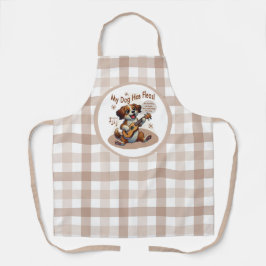 Mijn hond heeft vlooien ukelele tuning song schort