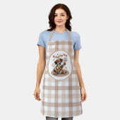 Mijn hond heeft vlooien ukelele tuning song schort (Gedragen)