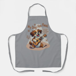 Mijn hond heeft vlooien ukelele tuning song schort