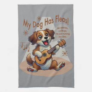 Mijn hond heeft vlooien ukelele tuning song theedoek