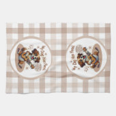 Mijn hond heeft vlooien ukelele tuning song theedoek (Horizontaal)