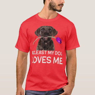 Mijn hond houdt tenminste van me t-shirt